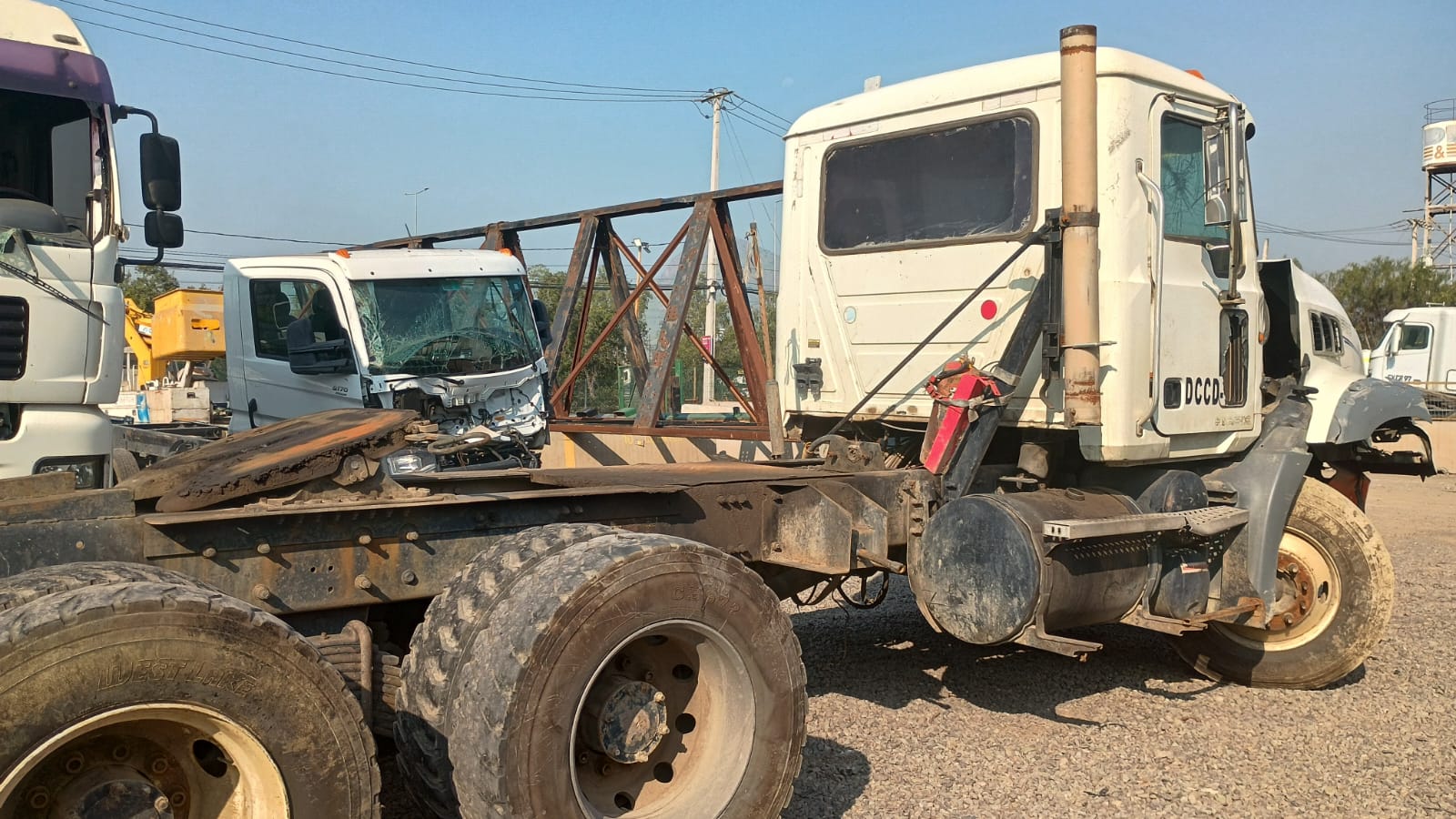 TOLVA Mack GU 813 2009  USADA  EN DESARME